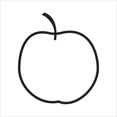 apple icon vector design template