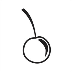cherry icon vector design template