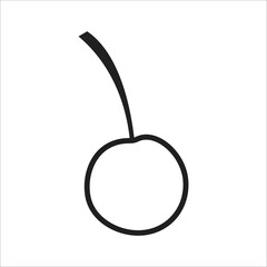 cherry icon vector design template