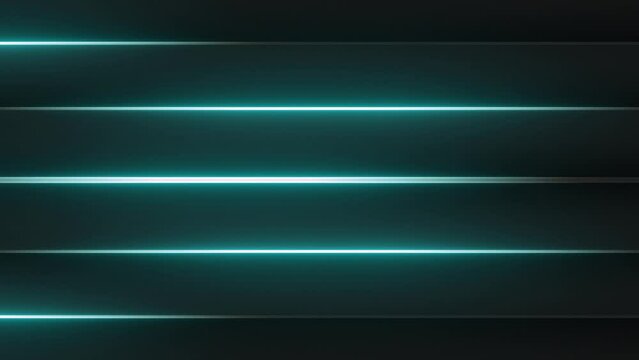 4k Blue Neon Light Pattern loop