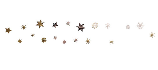 Falling snow at night. Bokeh lights