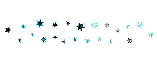 Snowflakes Falling On Snow - Winter Banner