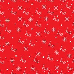 Hohoho pattern, Santa Claus laugh