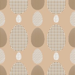 Easter eggs seamless spring pattern for kids clothes print and notebooks and wrapping paper and fabrics