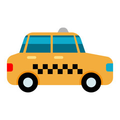 Fototapeta na wymiar Taxi car icon vector design