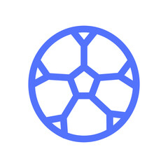 ball football soccer sport line icon