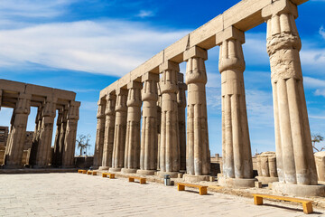 Luxor Temple in Luxor, Egypt