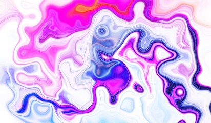 Hand Painted Background With Liquid Pink Paints. Abstract Fluid Acrylic Painting. Marbled pink and purple Abstract Background. Liquid Marble Pattern.