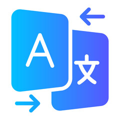Flat Flaticon gradient icon