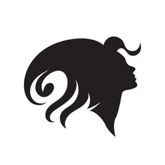 Hair Beauty logo. Vector logo design for beauty salon, hair salon, cosmetic and spa.