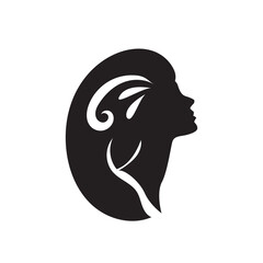 Hair Beauty logo. Vector logo design for beauty salon, hair salon, cosmetic and spa.