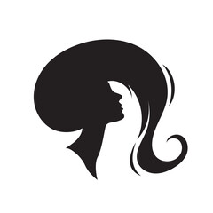 Hair Beauty logo. Vector logo design for beauty salon, hair salon, cosmetic and spa.