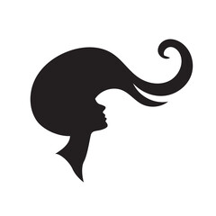 Hair Beauty logo. Vector logo design for beauty salon, hair salon, cosmetic and spa.