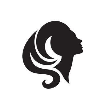 recommend clip art: Hair Beauty logo. Vector logo design for beauty salon, hair salon, cosmetic and spa.