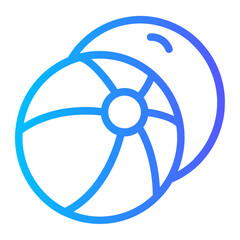 Fototapeta premium Line Flaticon gradient icon