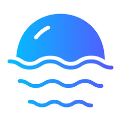 Flat Flaticon gradient icon