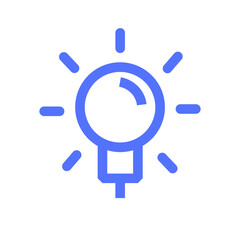 Bulb Business Creative Idea Lamp Light Icon