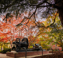 Fall in Auburn University 2022 - obrazy, fototapety, plakaty