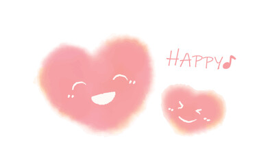 寄り添うハート