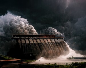 Delinal Hydro Power Plant, itaipu dam, Inga dam, typhoon phenomenon