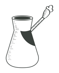 coffee pot sketch style