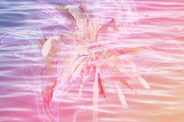 Surreal abstract background