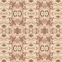 Seamless fractal pattern in vector format for printed fabrics or any other purposes. Every object is grouped base on color so the pattern is editable, tileable and easy to use.