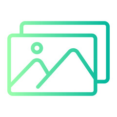 Line Gradient gradient icon