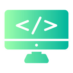 Flat Flaticon gradient icon