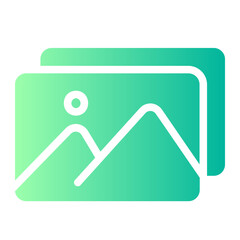 Flat Flaticon gradient icon