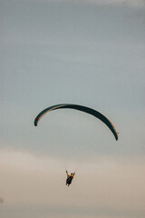 paraglider in the sky