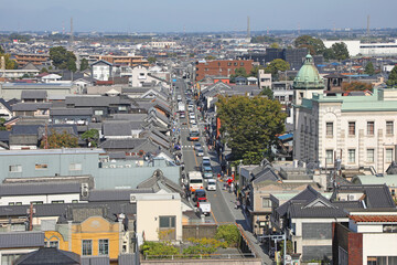 川越　蔵造りの街並み