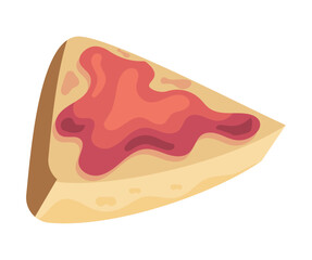 fresh bread with jam