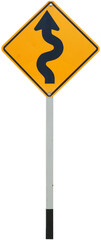 Curve road sign © Vividz Foto