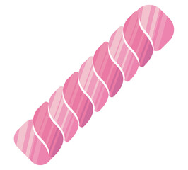 sweet candy pink stick confetti