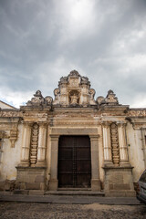 Ruins of Seminario o Colegio Tridentino in Antigua, Guatemala