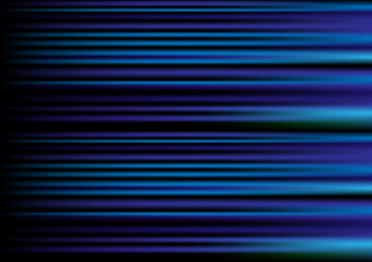 Abstract Blue light beams on black