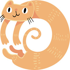 Cat Illustration.