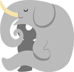 Elephant Illustration.