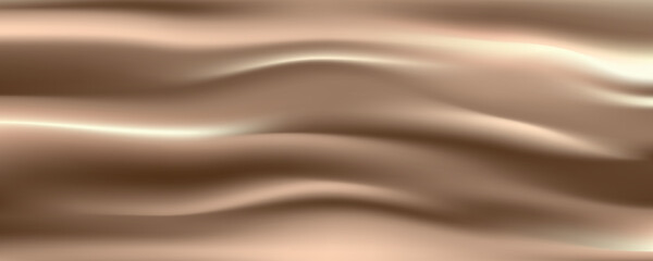 Golden Silk Fabric Abstract Background