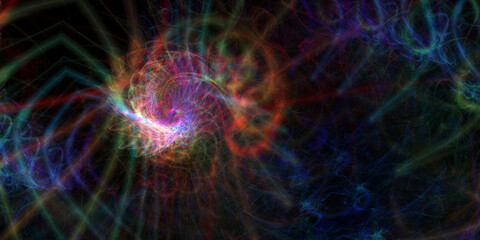 Fraktaler Hintergrund für Drucksachen und Internet Layout