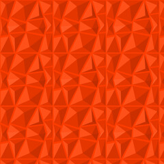 Red abstract background with triangles pattern