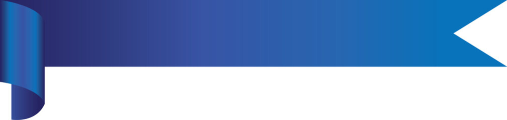 Blue Ribbon Label Tag Illustration