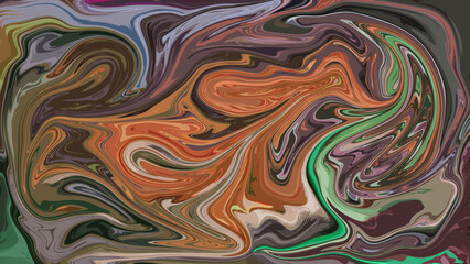 abstract colorful liquid as background