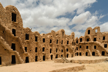 Ksar Mourabitine - Region of Tataouine - Southern Tunisia