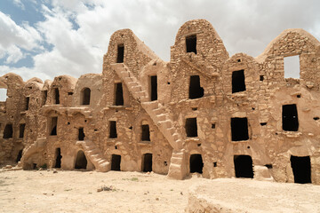 Ksar Mourabitine - Region of Tataouine - Southern Tunisia