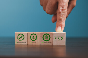 ESG - short for environmental social governance. Environment is company's responsibility. Social is...