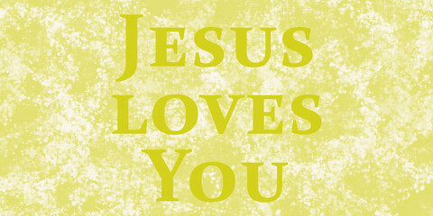 Jezus cię kocha - obrazy, fototapety, plakaty