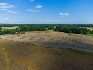 Countryside with fields