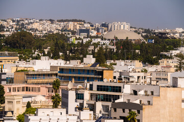 Fototapeta premium Tunis - Various views from the rooftops - Tunisia